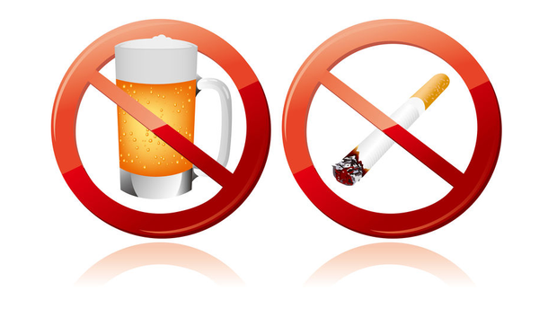 Nee tegen roken en alcohol